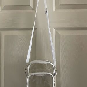 Clear White Crossbody Bag